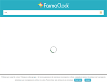 Tablet Screenshot of farmaclock.com